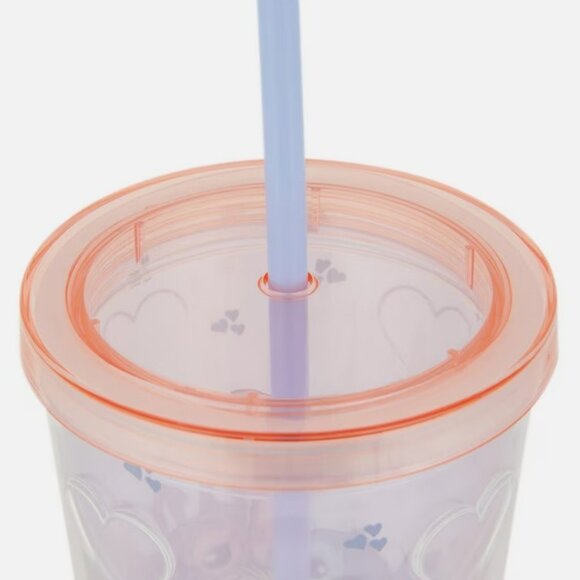 Disney’s Stitch and Angel Cup and Straw NWT - Picture 2 of 2